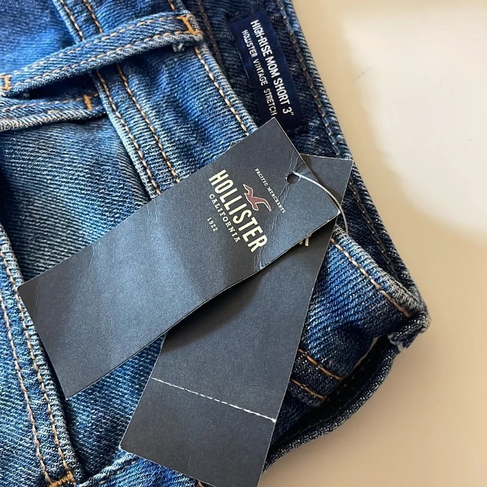 Hollister mom shorts High-rise 3” hollister‎ vintage stretch size 28 NWT - Picture 8 of 11
